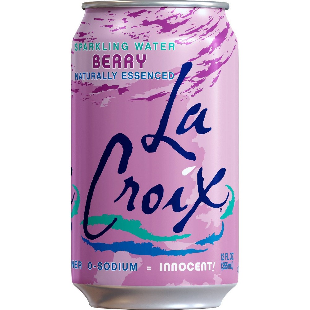 LaCroix Enhanced Sparkling Water Berry - 12 fl oz 17 pack 