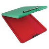 Saunders SlimMate Show2Know Safety Organizer, 0.5" Clip Capacity, Holds 8.5" x 11" Sheets, Red/Green - 2 of 2