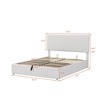 NicBex Queen/Full Size Upholstered Platform Bed with a Hydraulic Storage System for Adults - 3 of 4