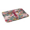 Deny Designs Burcu Korkmazyurek Summer Botanical Monogram Memory Foam Bath Mat - 2 of 4