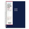 Blue Sky Weekly/Monthly Wirebound Planner Notes 5.875"x8.625" Solid Navy Blue - 3 of 4