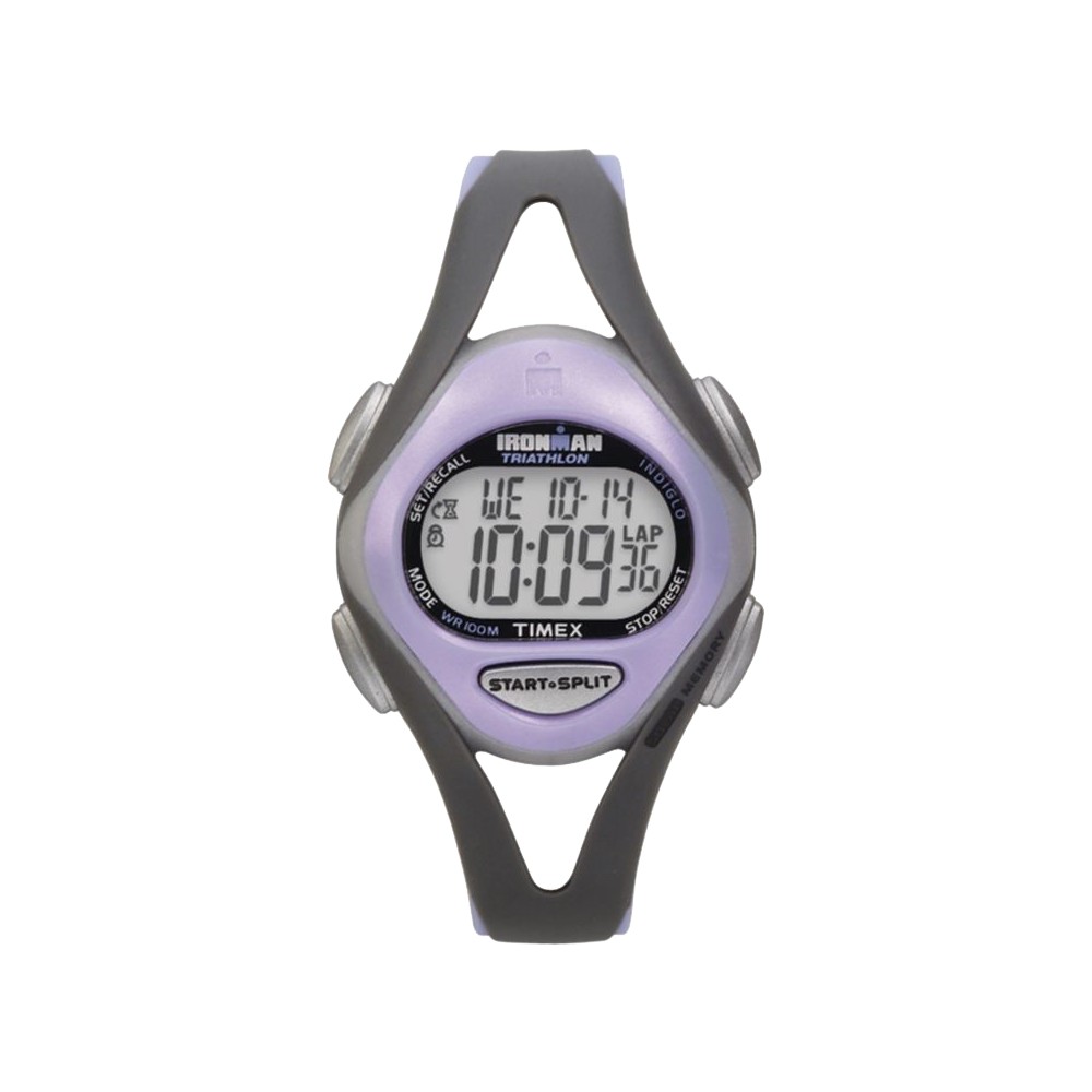 UPC 753048134588 product image for Women's Timex Ironman Sleek Watch - Black/Purple | upcitemdb.com