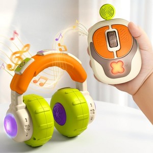 iPlay, iLearn Baby Musical Toy 6-12 Month, Infant Pretend Headphone & Mouse Activity Toy Light Sound - 1 of 3