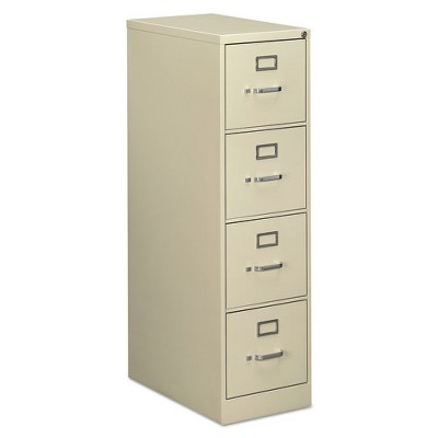 Putty 15'' Wide 4-Drawer Lockable Steel File Cabinet