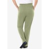 Woman Within Plus Size Tall 7-Day Knit Straight Leg Pant - 3 of 4
