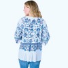 Roaman's Women's Plus Size Monique Printed Big Shirt - 3 of 4