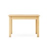 Guidecraft EdQ Toddler Table - Natural: Rectangular Kids Activity Table, 24" x 30" | Wooden Toddler Desk for Playroom, Preschool, Daycare - 3 of 4