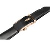 INSPIRE CHIC Men's Automatic Alloy Buckle Holeless Belt - 3 of 4