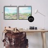 Stupell Industries Abstract Cottage Meadow 2pc Framed Giclee Art Set, Black, 17" x 17" - 3 of 4
