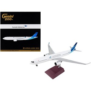 Airbus A330-900 Commercial Aircraft "Garuda Indonesia" White w/Blue Tail "Gemini 200" 1/200 Diecast Model Airplane by GeminiJets - 1 of 3