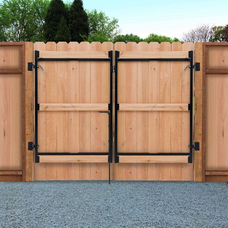 Adjust-A-Gate Steel Frame Gate Building Kit, 36"-60" Wide Opening Up To 7' High, 3 of 7