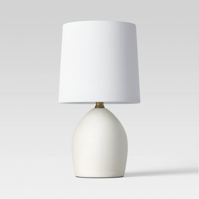 Ceramic Accent Table Lamp White (Includes LED Light Bulb) - Threshold™