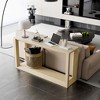 60" Console Table, Narrow Entryway Sofa Table Behind Couch Accent Table Side Table - ModernLuxe - 3 of 4