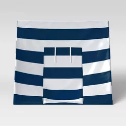 A Frame Tent Stripe Navy - Pillowfort™