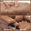 Coucheta PU Leather Recliner Chair with Heating & 8-Point Massage, Power Lift Recliner with Side Pockets, Compact Recliner for Small Spaces - 4 of 4