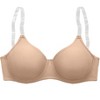 Women's Clear Strap Underwire T-Shirt Bra - LASCANA - 4 of 4