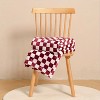 1pc Checkered Flannel Fleece Throw Blanket Soft Cozy Checkerboard Grid Print Chessboard Gingham Pattern Blankets, Christmas Gifts. - 3 of 4
