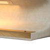 Grungis Modern Entryway Ottoman Bench,Leather Upholstered Ottoman with LED Sensor Light for living Room,End of Bed - 4 of 4
