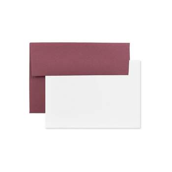 Exquisite Pink Floral 5 x 7 Invitation Set - JAM Paper Foldover Cards