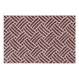 Sussexhome Sisal Collection Cotton Heavy Duty Low Pile Area Rug , 2' x 3' - 1 of 4