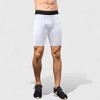 Anna-Kaci Active Men's Padded Compression Cycling Shorts with Wide Waistband and Mid-Thigh Length - 4 of 4