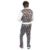 Imposta Costumes Men's Swaggertown Costume Pantsuit with Black and White Cubes M - 2 of 4