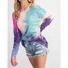 Women's Shoulder Cut Out Tie Dye Top - 143 STORY - 4 of 4