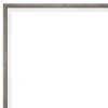 Amanti Art 27"x27" Non-Beveled Lucie Wood Bathroom Wall Mirror Silver : Modern Square Design, Includes Mounting Hardware - 3 of 4