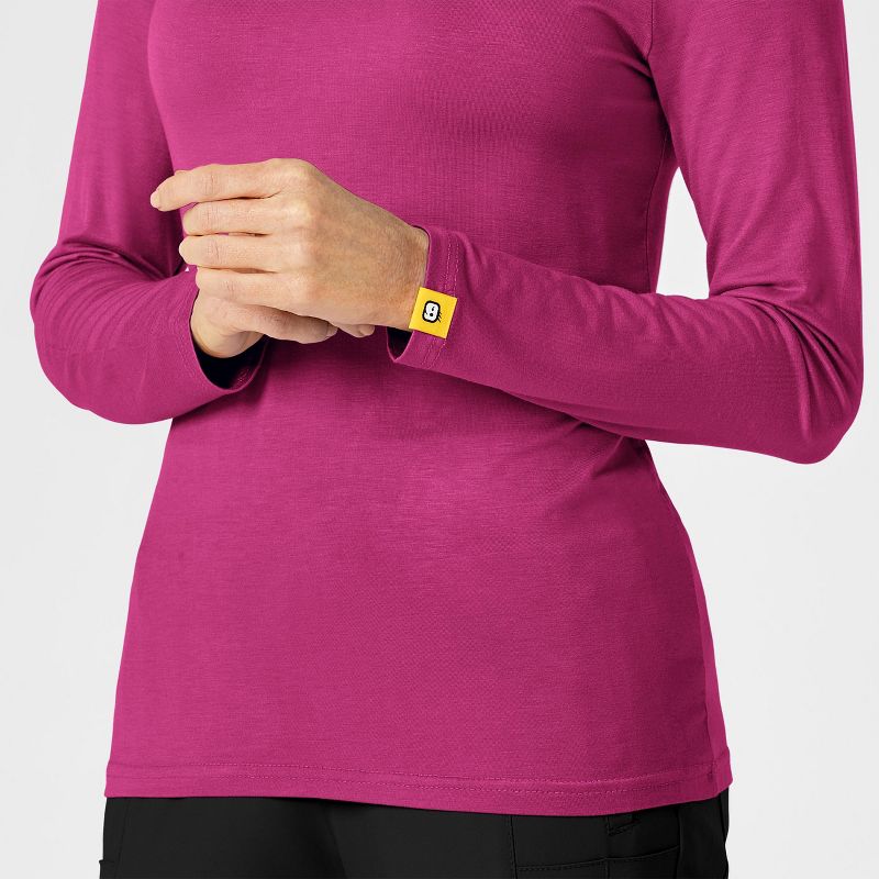 Wink Knits and Layers Women's Long Sleeve Silky Tee, 5 of 8