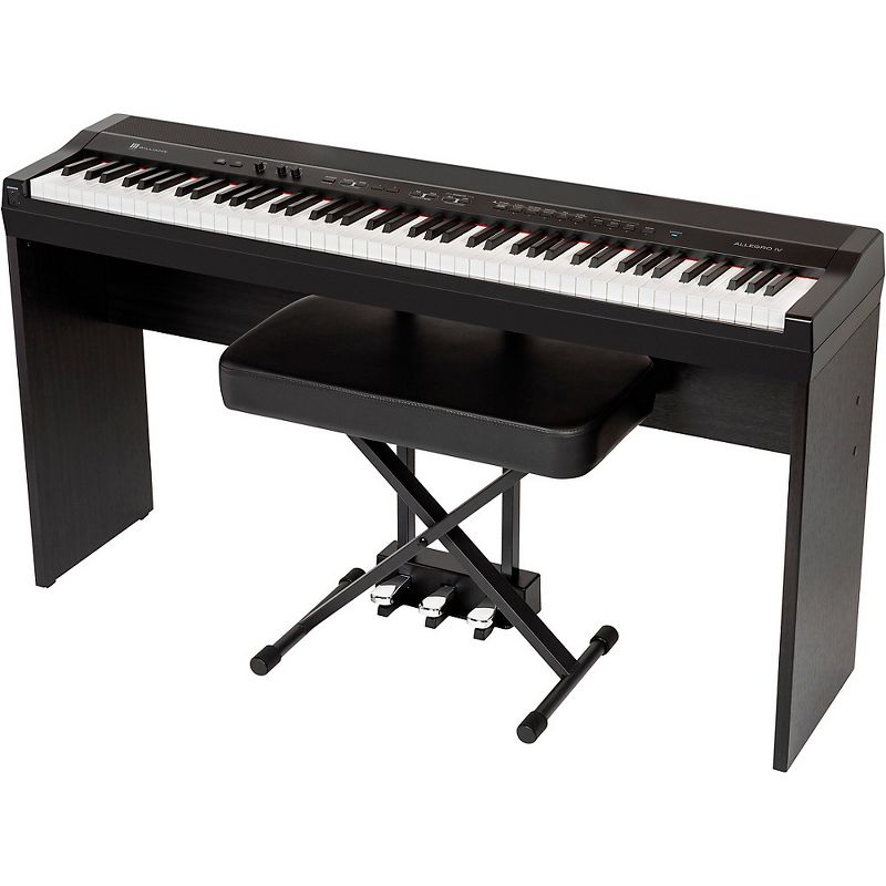 Williams Allegro IV In-Home Pack Digital Piano With Stand, Bench & Piano-Style Pedal, 3 of 7