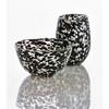 tagltd Black and White Confetti Glass Bowl, 20 oz. Dishwasher Safe - 2 of 2