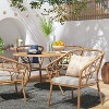 18"x20" Cabana Stripe Outdoor Chair Seat Cushion - Threshold™ - 2 of 4
