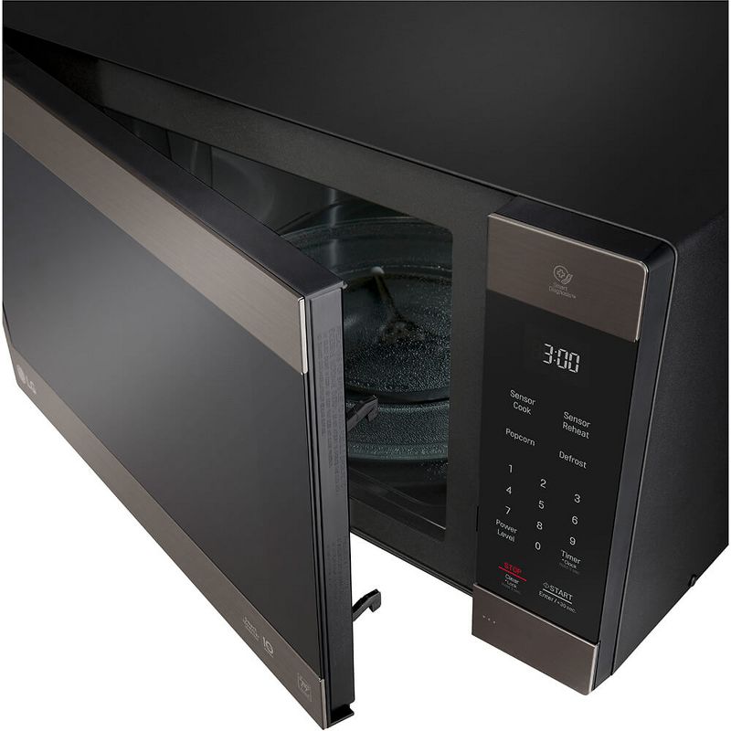 LG LMC2075BD 2.0 Cu. Ft. Black Stainless Countertop Microwave, 4 of 9
