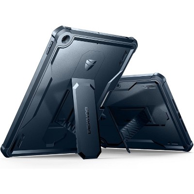 Dexnor for iPad 9th /8th /7th Generation Case 10.2 Inch, [Built in Screen Protector & Kickstand] with Pen Holder Heavy Duty Shockproof Cover