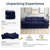 MAXYOYO 3 Seater Couch for Living Room, Boneless Couch with Tufted Cushion & Backrest, Sofa in A Box, No Assembly Required - 4 of 4