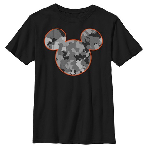 Disney Parks Mickey Color Camouflage  T-shirt for Men L XL NEW 