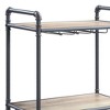26" Brantley Wine Rack Antique Oak and Sandy Gray Finish - Acme Furniture - 3 of 4