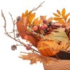 Artificial Plant - Faux 25" Peony & Pumpkin Potted Arrangement - FXP1057 - Multicolored - Safavieh - 3 of 4