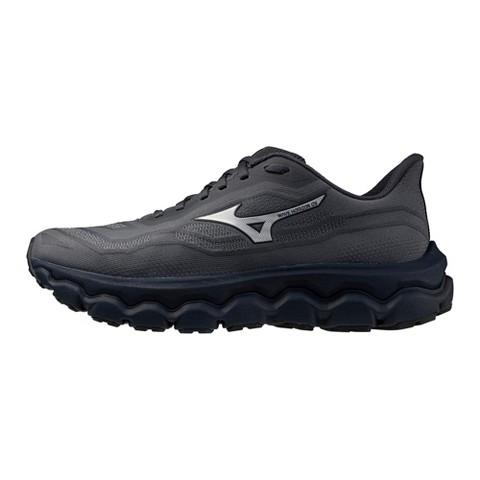 Mizuno Men's Wave Horizon 9 2E Running Shoes, 7 1/2, India Ink-Galaxy Silver