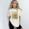 Simply Sage Market Women's Be Kind Always Flowers Short Sleeve Garment Dyed Tee - 2 of 3