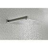 ChicFurnit Showerheads Rainfall Shower Head with Handheld Spray Combo Extention Arm High Pressure Showerheads for Bathroom, Silver, 26"*17.8"*7.1" - 2 of 4