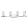 Livex Lighting Cityview 4 - Light Vanity in  Polished Chrome - 4 of 4