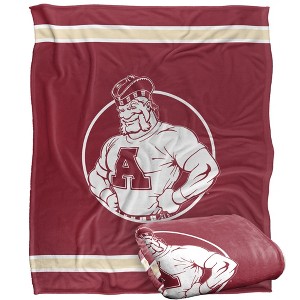 Alma College Primary Logo Silky Touch Blanket White 50x60 - 1 of 4
