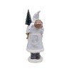 Transpac Resin Silver Gold Santa with Tree Decorative Figurine Multicolor Tabletop Holiday Decor Gift for Christmas - 3 of 3