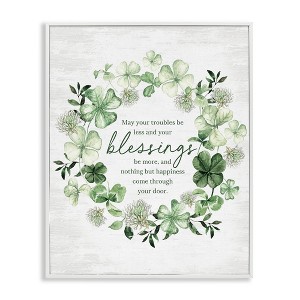 Stupell Industries Irish Proverb Wreath, 24" x 30" - 1 of 4