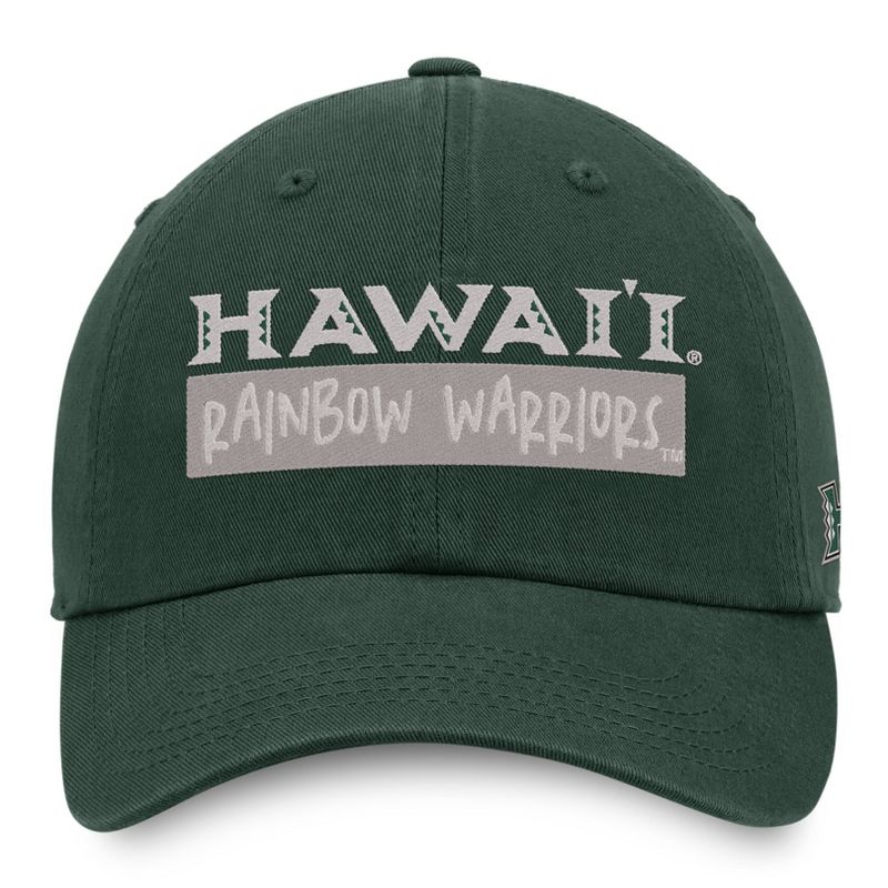 NCAA Hawaii Rainbow Warriors Youth Unstructured Scooter Cotton Hat, 2 of 5