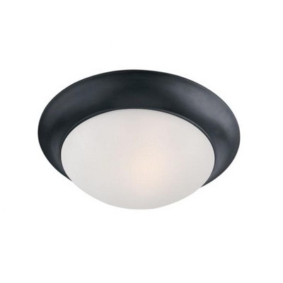 Maxim Lighting Essentials - 585x 1 - Light Flush Mount in  Black