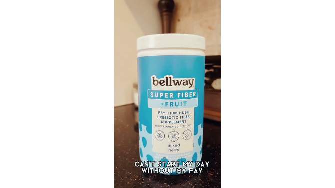 Bellway Super Fiber Mixed Berry Powder - 8.3oz, 2 of 5, play video
