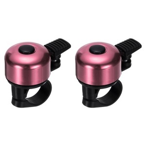 Unique Bargains Aluminum Loud Crisp Clear Sound Mini Scooter Bicycle Bells 2 Pcs - 1 of 4