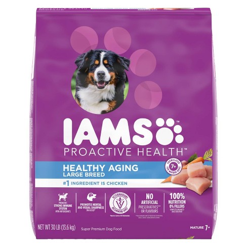 Iams Healthy Aging Adult Large Breed For Mature And Senior Dogs With ...